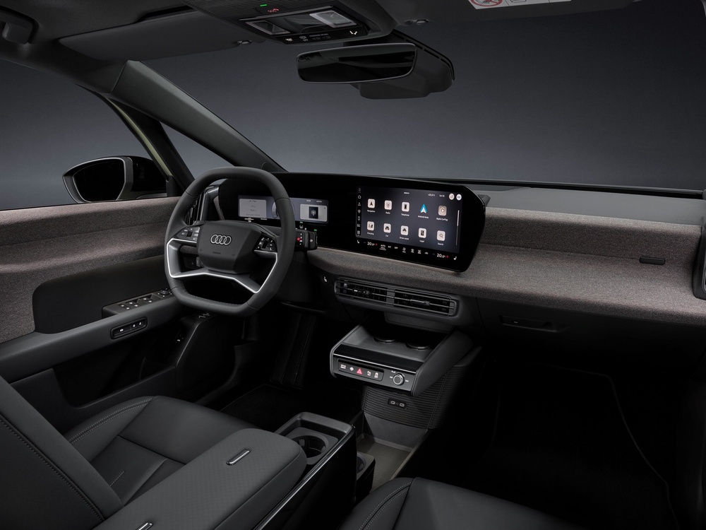 The new Audi A2 interior features some clever storage solutions and typical Audi tech – as did the original (Audi)