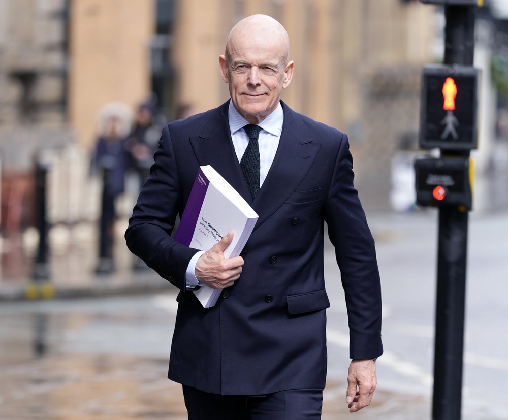Chairman Sir Adrian Fulford will oversee the second phase, which will examine topics related to violence-fixated individuals (Peter Byrne/PA) (PA Wire)