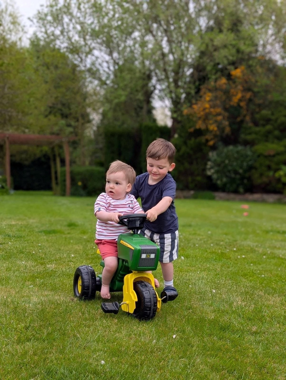 Rory with his big brother Oscar (family handout/PA)