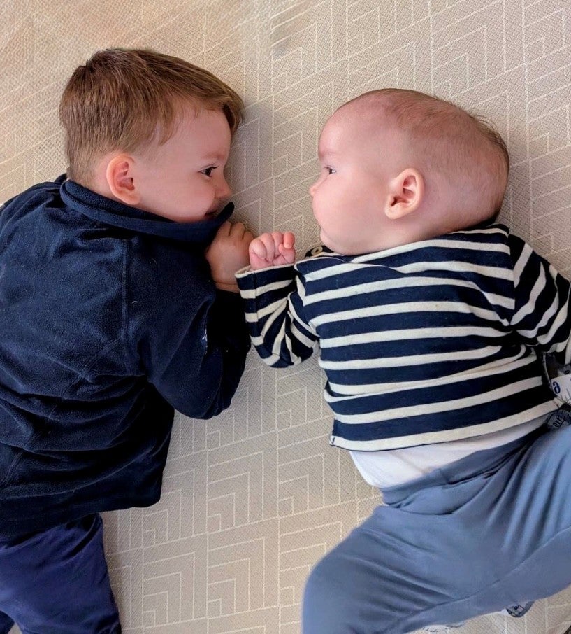 Rory, right, with his brother Oscar (family handout/Gosh/PA) (PA Media)