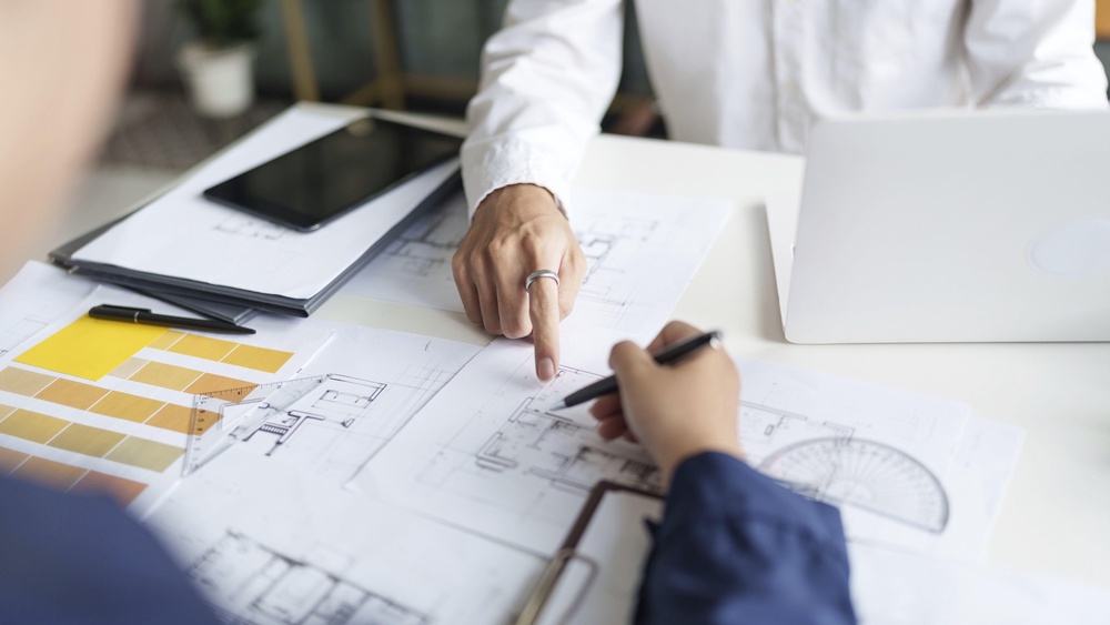 Detailed architect drawings for a planning project (Alamy/PA) (Alamy/PA)