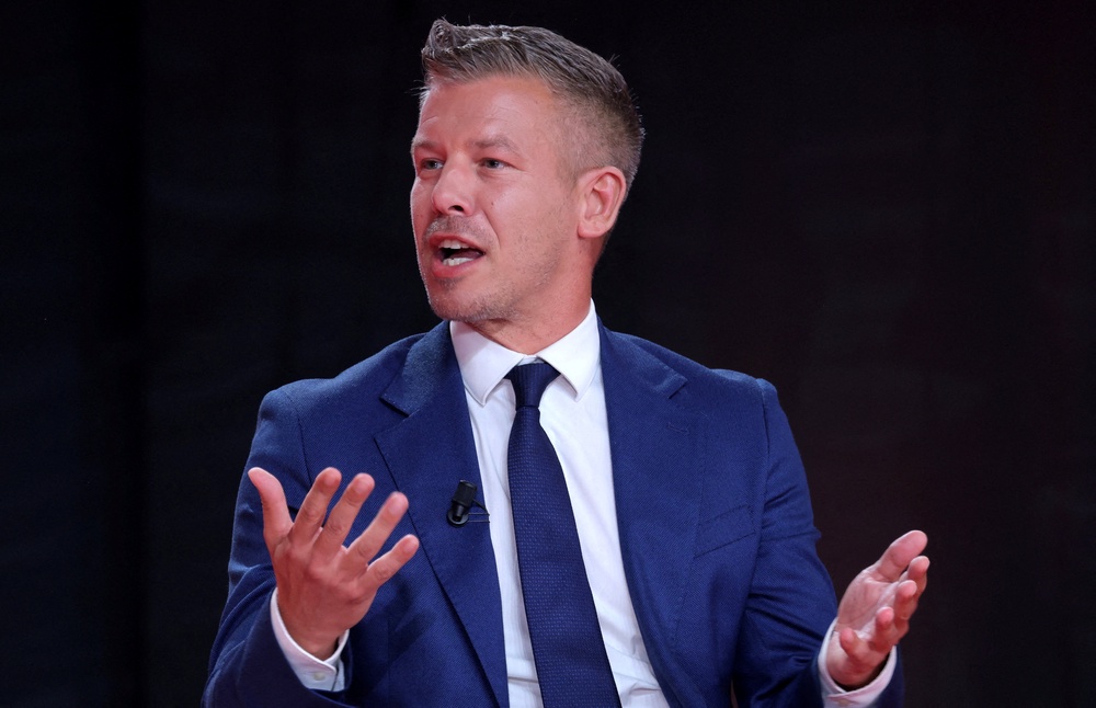 Hungary's Prime Minister Peter Magyar takes part in the leaders panel on the opening day of Bled Strategic Forum in Bled, Slovenia, August 31, 2026. REUTERS/Borut Zivulovic/File Photo (Reuters)