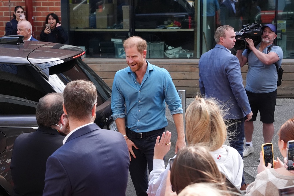 Harry is waiting for a decision on his security (Jonathan Brady/PA) (PA Wire)