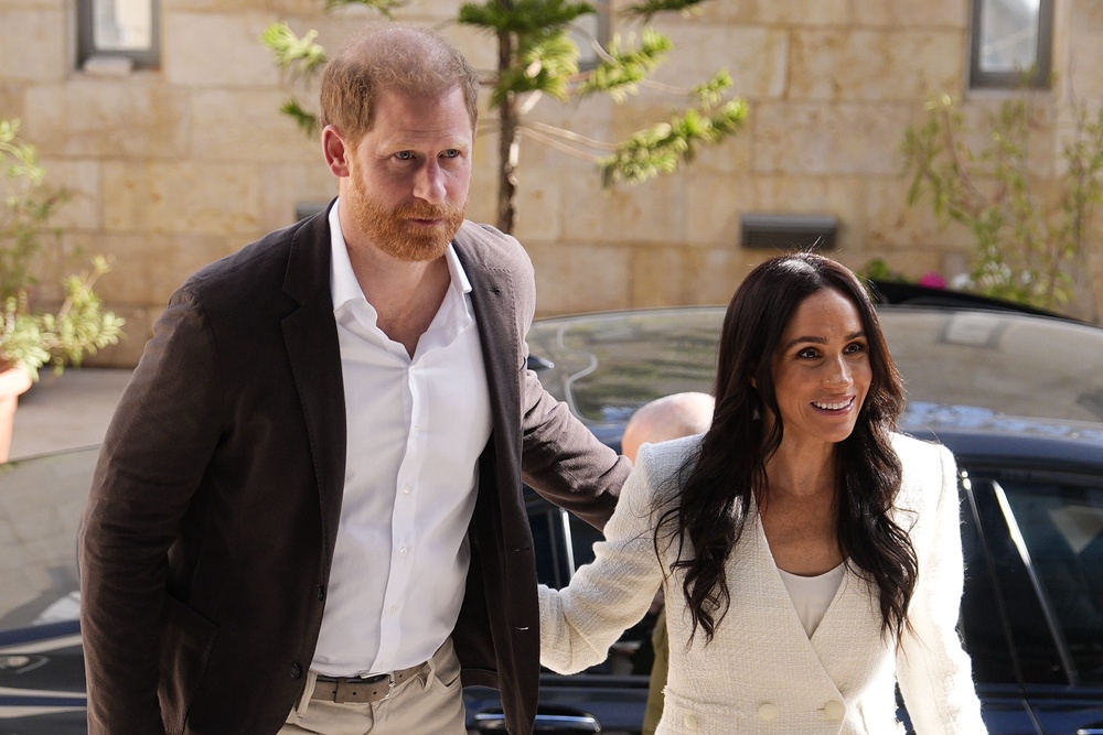 Harry and Meghan moved back to the UK two weeks ago after six years in the US (Aaron Chown/PA) (PA Archive)