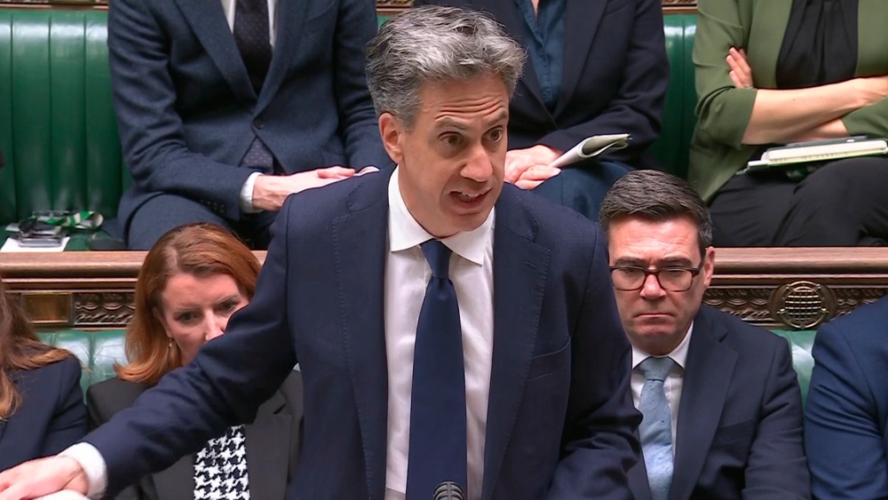 The foreign secretary has announced a ban on goods from the occupied territories (House of Commons/UK Parliament)