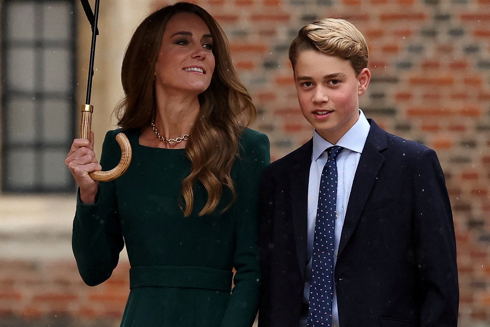Prince George started Eton yesterday (Reuters)