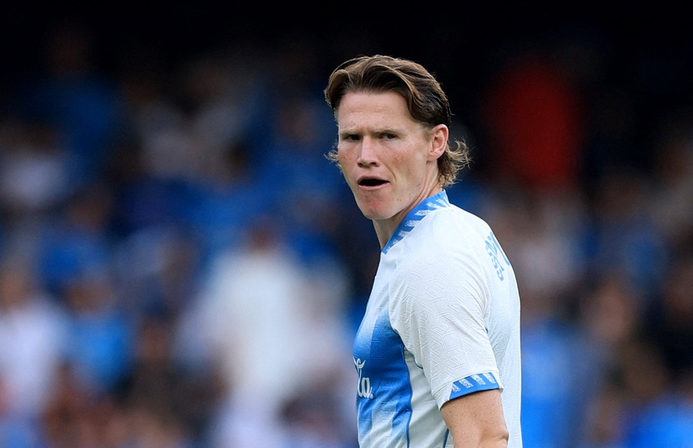 McTominay is expected to be available to play for Napoli after the international break (Reuters)