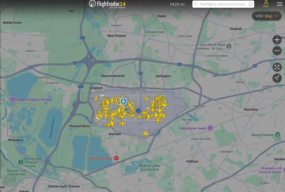  (X/@flightradar24)