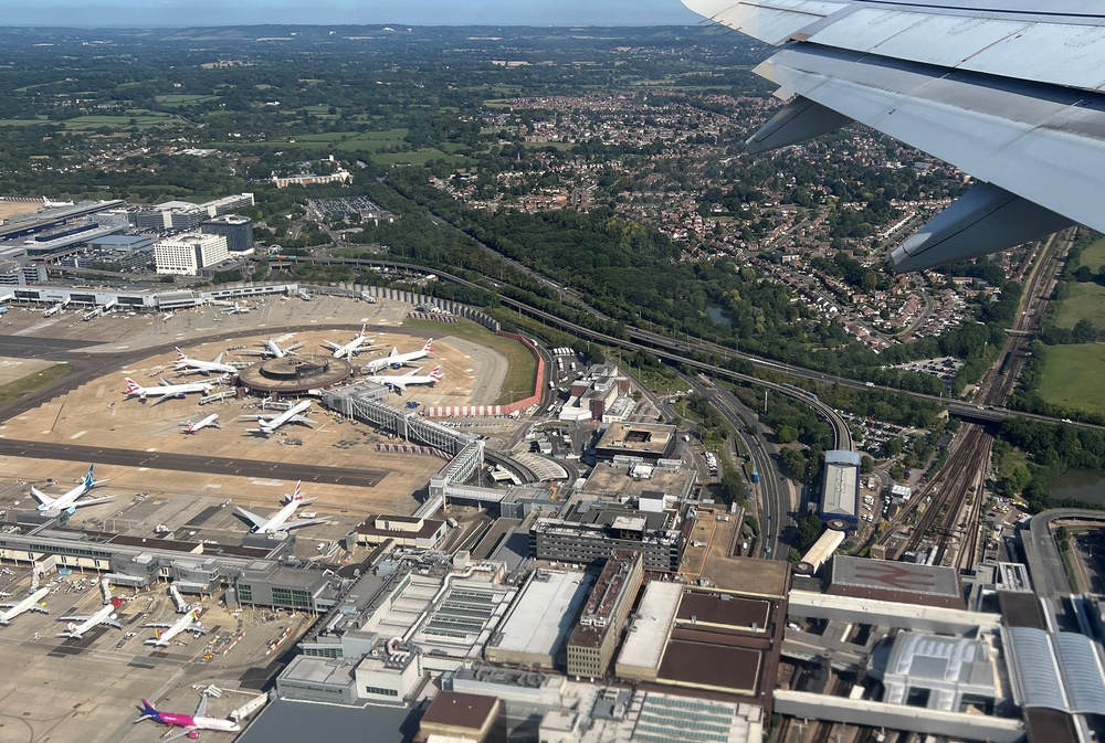 London Gatwick is experiencing disruption (Reuters)