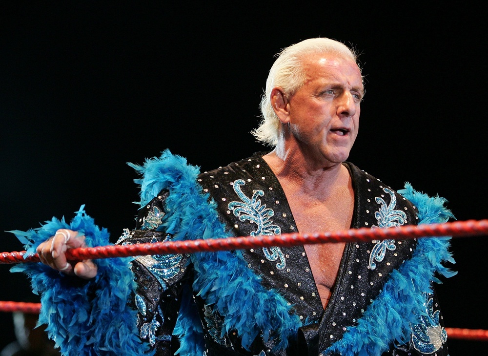 WWE icon Ric Flair says in a new lawsuit that he was rooked by an online talent agency (Getty Images)