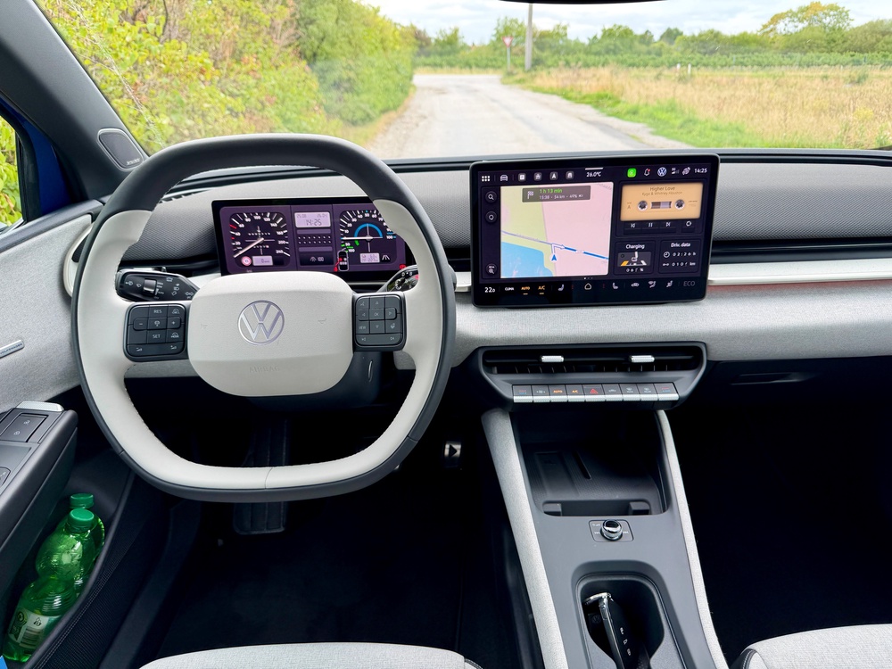 The new tech in the Volkswagen ID. Polo is impressive for its usability and features (Steve Fowler)