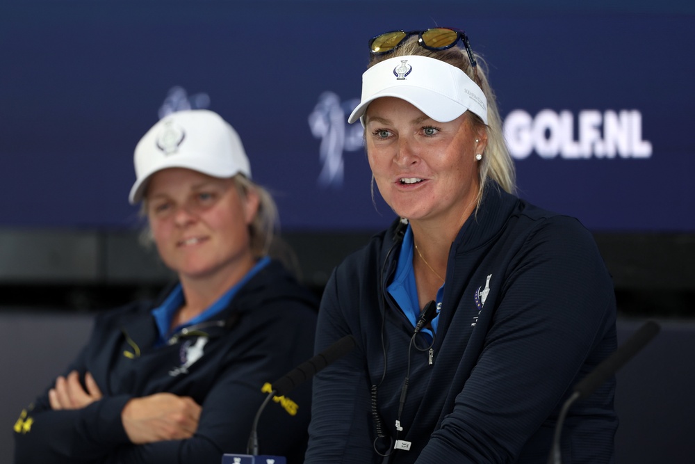 Anna Nordqvist captains Team Europe after making nine Solheim Cup appearances as a player (Getty)