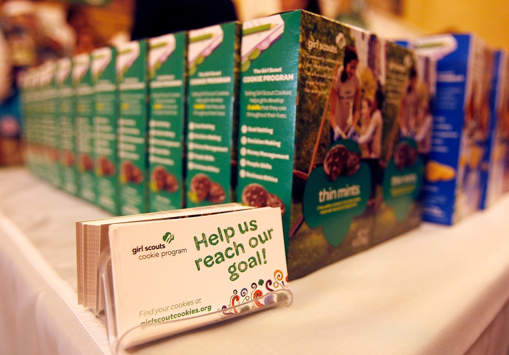 The two new varieties of Girl Scout cookies will be available for purchase from January 12 (Getty Images)