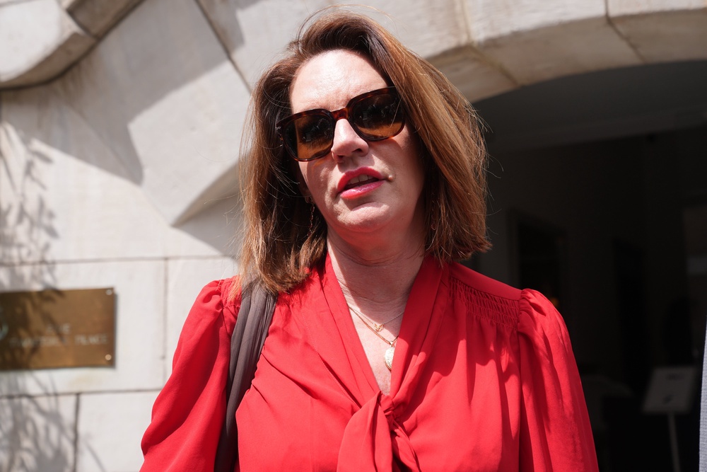 Emma Webber, the mother of Barnaby Webber (Lucy North/PA) (PA Wire)