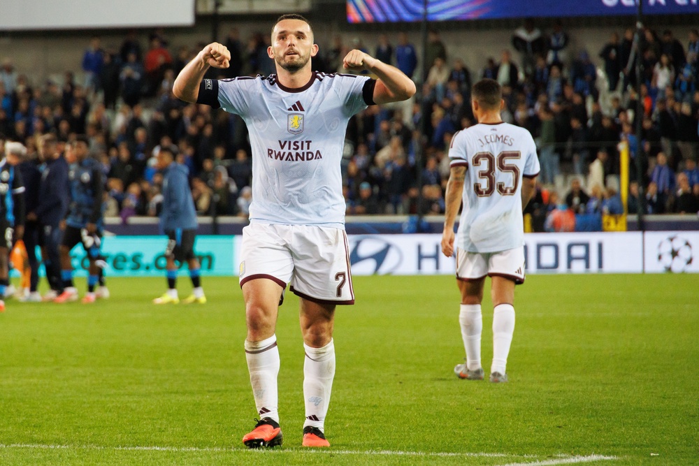 Aston Villa held on for their first victory in all competitions against Club Brugge (PA Wire/PA)