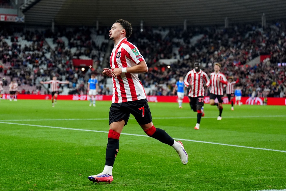 Chemsdine Talbi scored for Sunderland (Owen Humphreys/PA) (PA Wire)