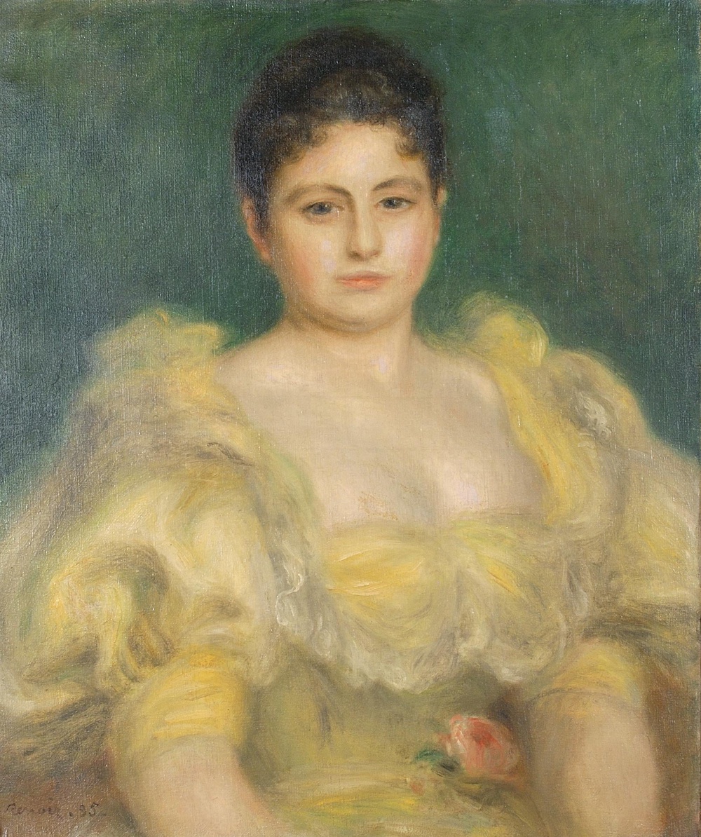 The Portrait de Madame Pichon, 1895 (Pierre-Auguste Renoir)