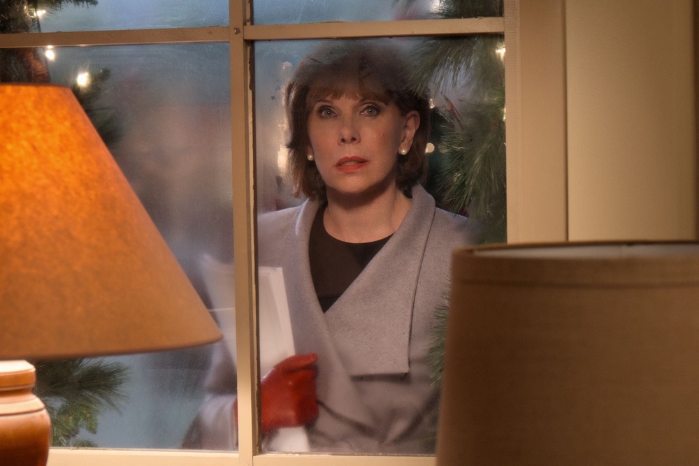 Baranski in the 2020 movie 'Christmas on the Square' (Netflix)