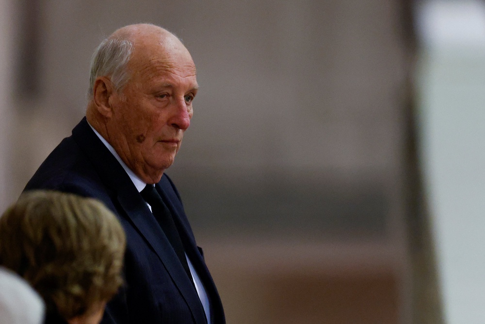 King Harald of Norway died at the age of 89 last month (John Sibley/PA) (PA Wire)
