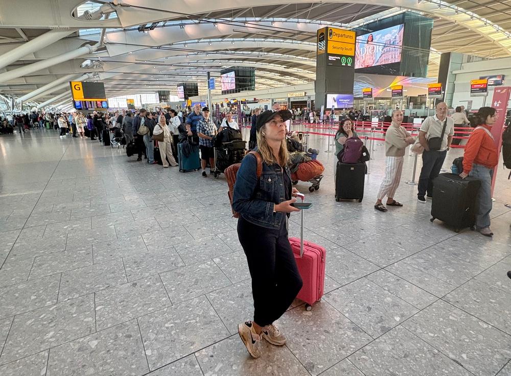 Image from: Heathrow and Gatwick delays live: Passengers caught in flight chaos unlikely to get compensation, regulator says