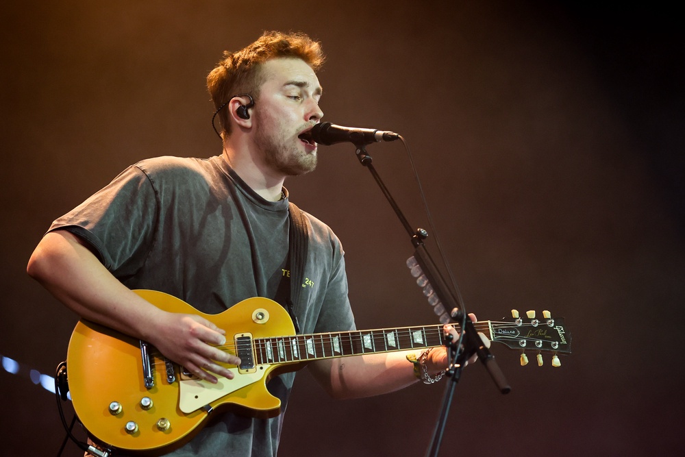 Sam Fender is another favourite to headline Glastonbury (Getty)