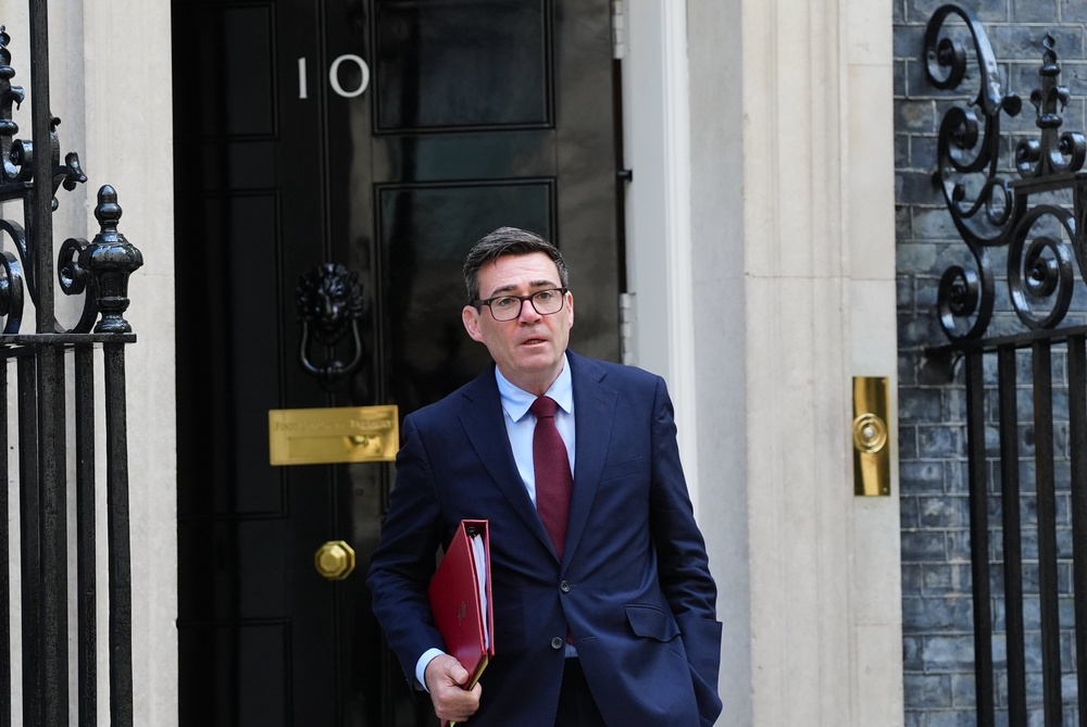 Burnham spoke out after Hubinger’s comments on AI (PA)