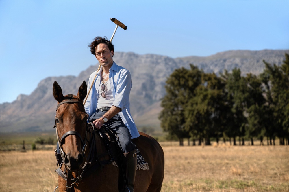 Alex Hassell in Rivals (Disney +)