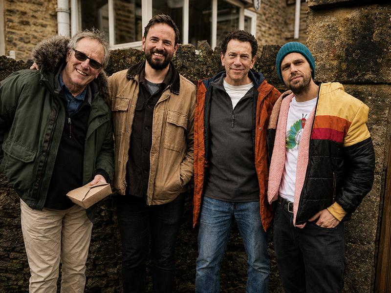 Left-right: Ronnie Johnson, Patrick Johnson, Neil Burton, Dylan Bond (Press)