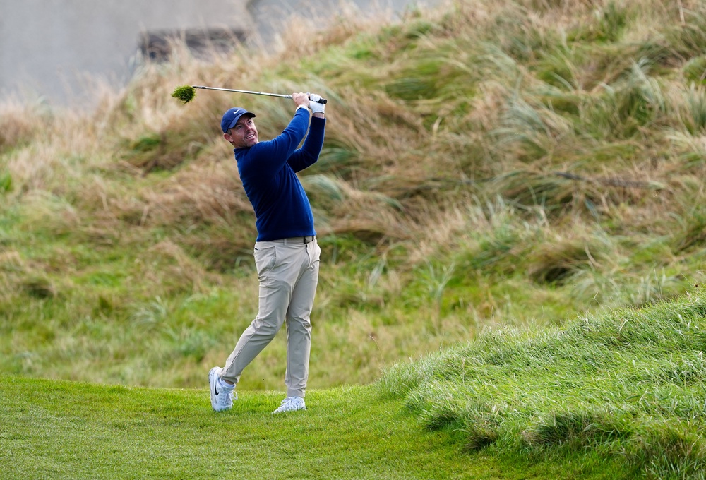 Rory McIlroy is back in DP World Tour action at the Irish Open this week (Brian Lawless/PA) (PA Wire)