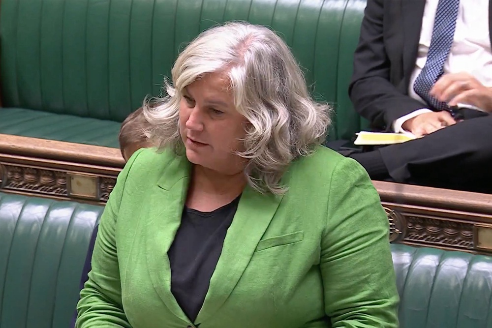 Transport secretary Heidi Alexander said she had sympathy with communities impacted by HS2 (Parliament TV)