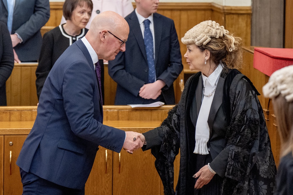Then lord advocate Dorothy Bain sent John Swinney details of the charges against Peter Murrell almost a year before they were made public (Jane Barlow/PA) (PA Wire)