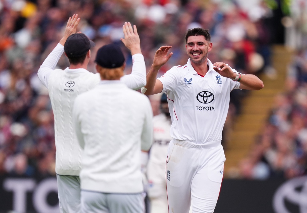 Josh Tongue ended up with four wickets (PA Wire)