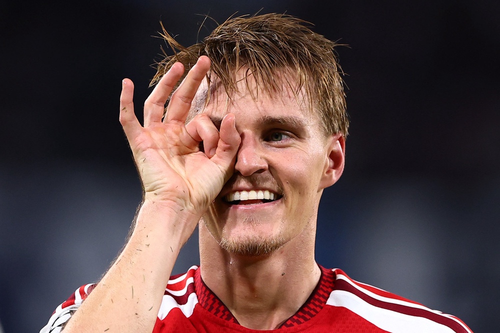 Image from: Napoli v Arsenal LIVE: Odegaard the hero as Gunners grind their way to opening Champions League win