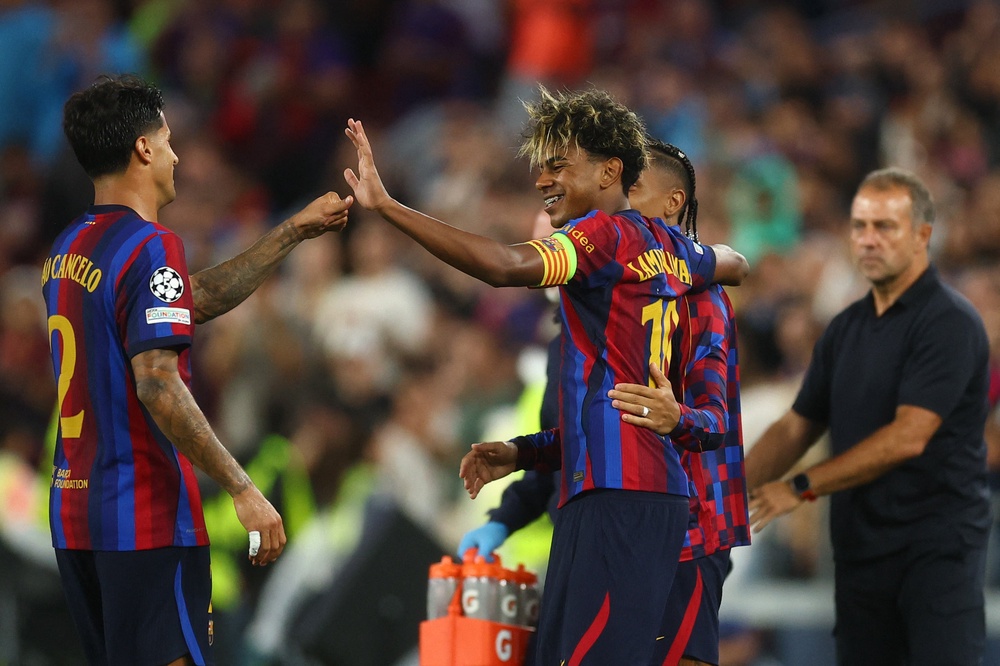 Raphinha helped Barcelona to an impressive win (Reuters)