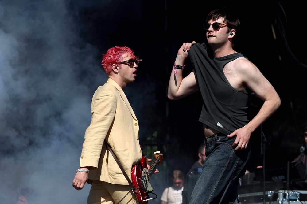 Fontaines DC performing in 2022 (Getty Images)