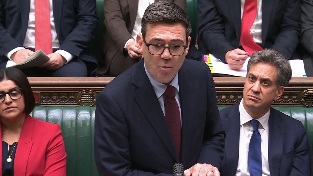 Prime Minister Andy Burnham said Scotland should be in the ‘same situation’ as Northern Ireland – where a route to a future border poll is set out in the Good Friday Agreement. (House of Commons/UK Parliament/PA)