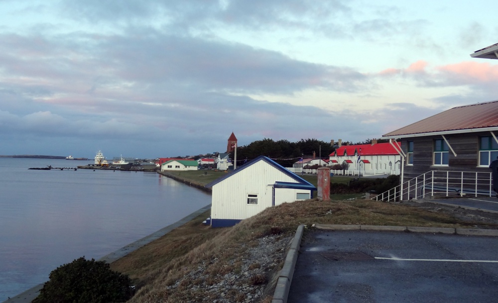 Stanley in the Falkland Islands (Emma Hallett/PA). (PA Archive)