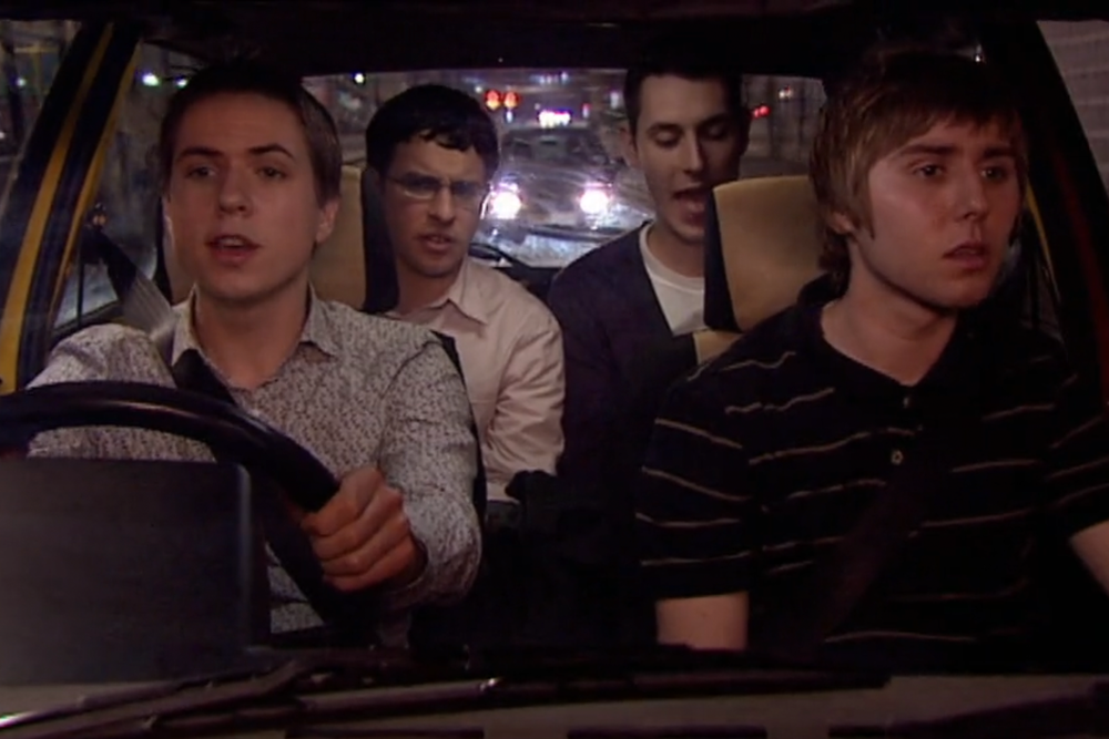 The cast of ‘The Inbetweeners’ (Channel 4)