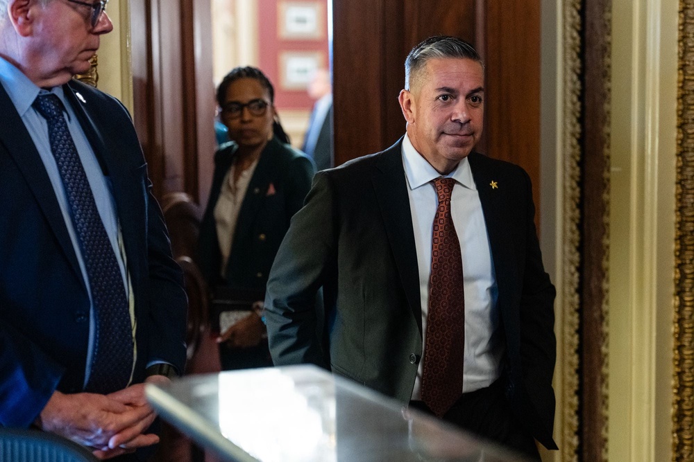 Senator Ben Ray Luján was one of five New Mexico Democrats to sign the letters sent to Apple and Google executives (Getty Images)