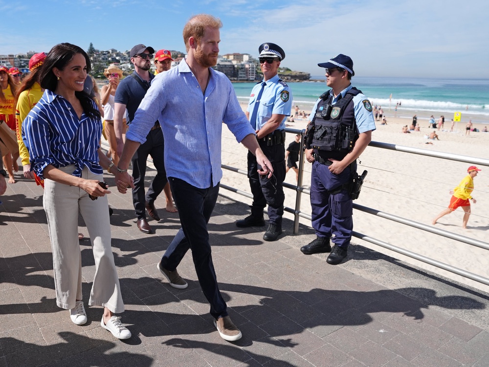 Harry and Meghan were reportedly 