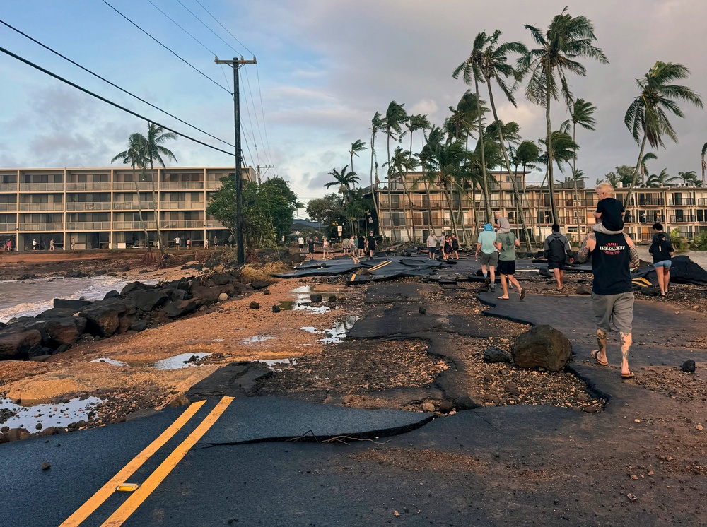 Hurricane Lowell was deadly in Hawaii this month, killing two people and damaging infrastructure. Forecasters expect more increased activity in the Pacific (AP)