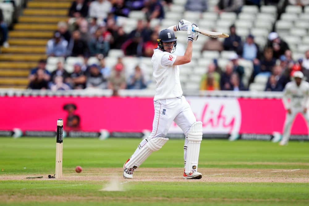 Jamie Smith starred with the bat despite a finger injury (Mike Egerton/PA) (PA Wire)