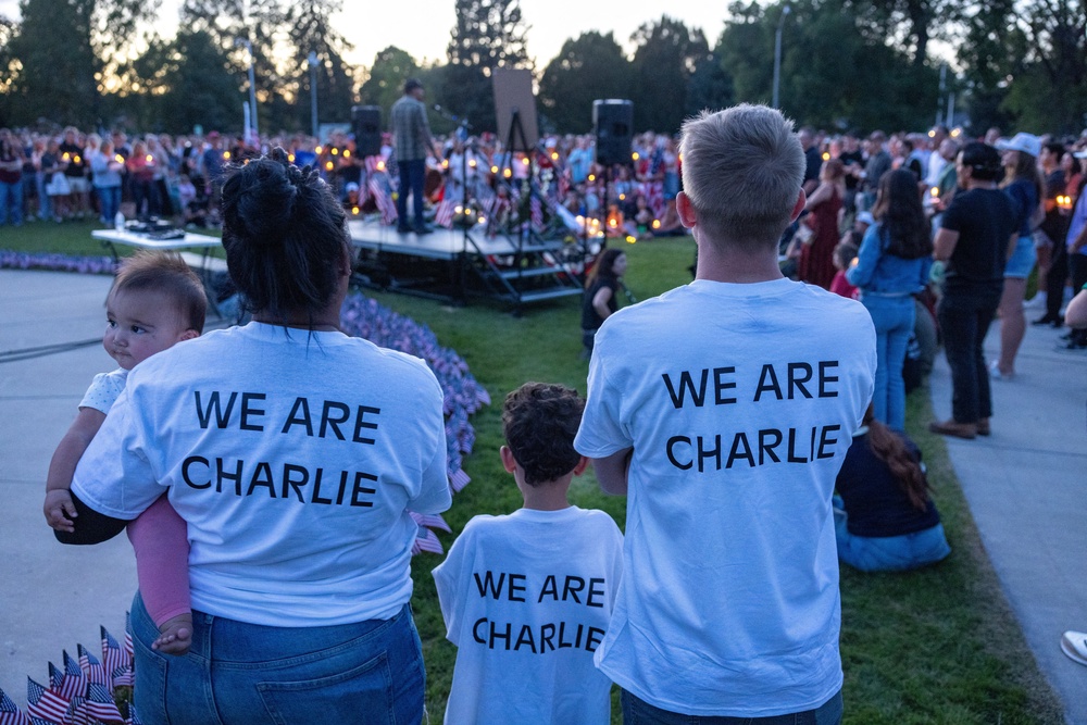 While some Kirk fans plan to attend the memorial, the Democratic group is planning a protest outside (AFP/Getty)