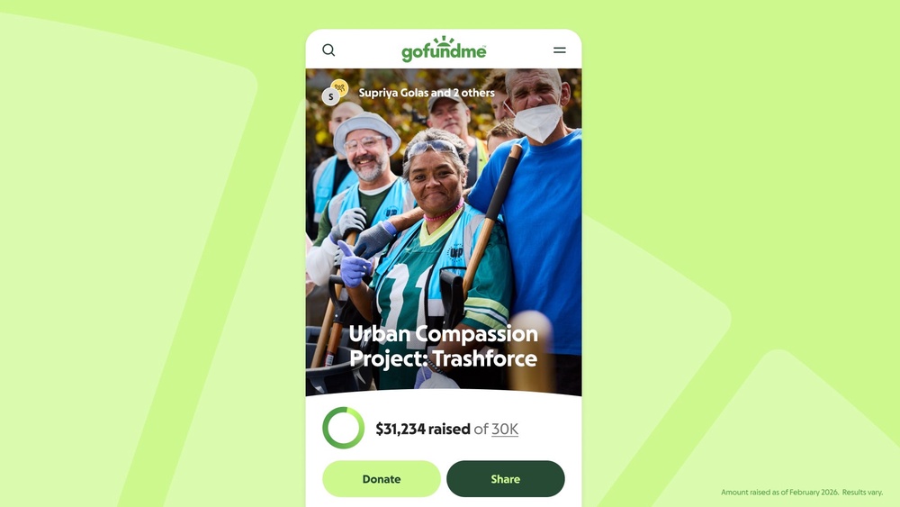 Donors expect 'that their money will go where they intend—toward helping others, not toward undisclosed or preselected middleman fees like the ‘tips’ charged by GoFundMe,' the lawsuit said (GoFundMe)