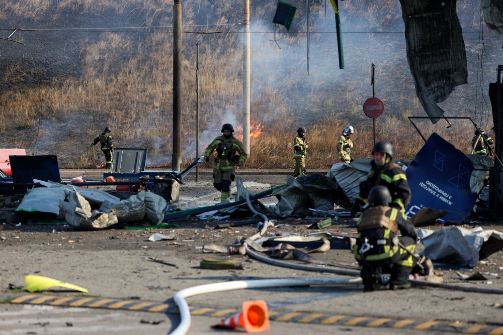Moscow's forces targeted civilian infrastructure across Ukraine (Reuters)