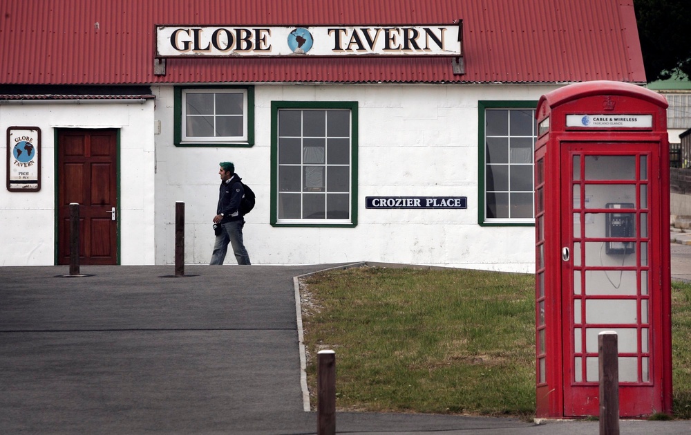 British troops have been training to recapture the Falkland Islands in the event of an Argentinian invasion as the UK vows to not “stand by” in the face of “aggressive” threats (Getty)