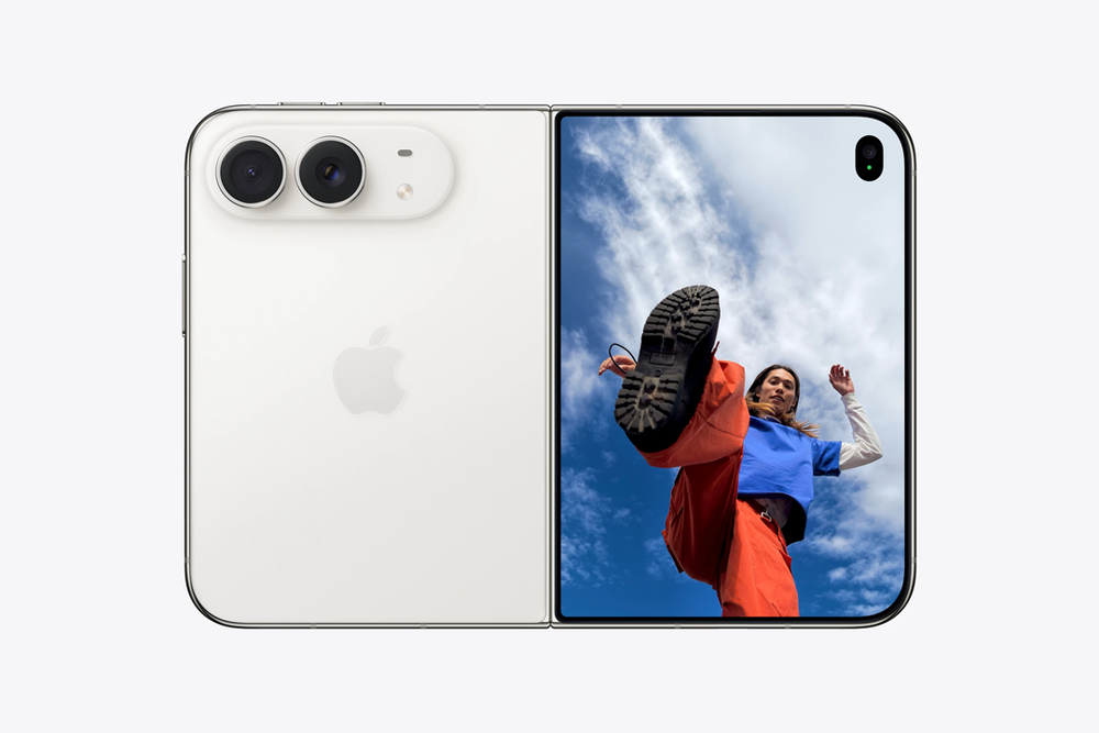 Image from: iPhone Duo vs Samsung Galaxy Z Fold 8: How the flagflip foldables compare