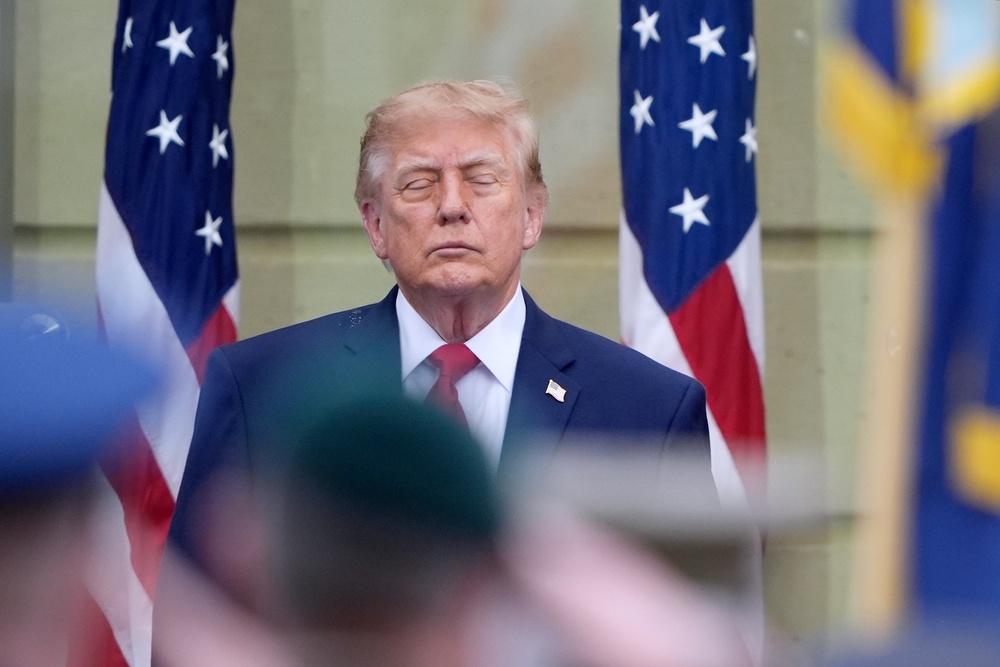 US President Donald Trump (AP Photo/Manuel Balce Ceneta) (AP)