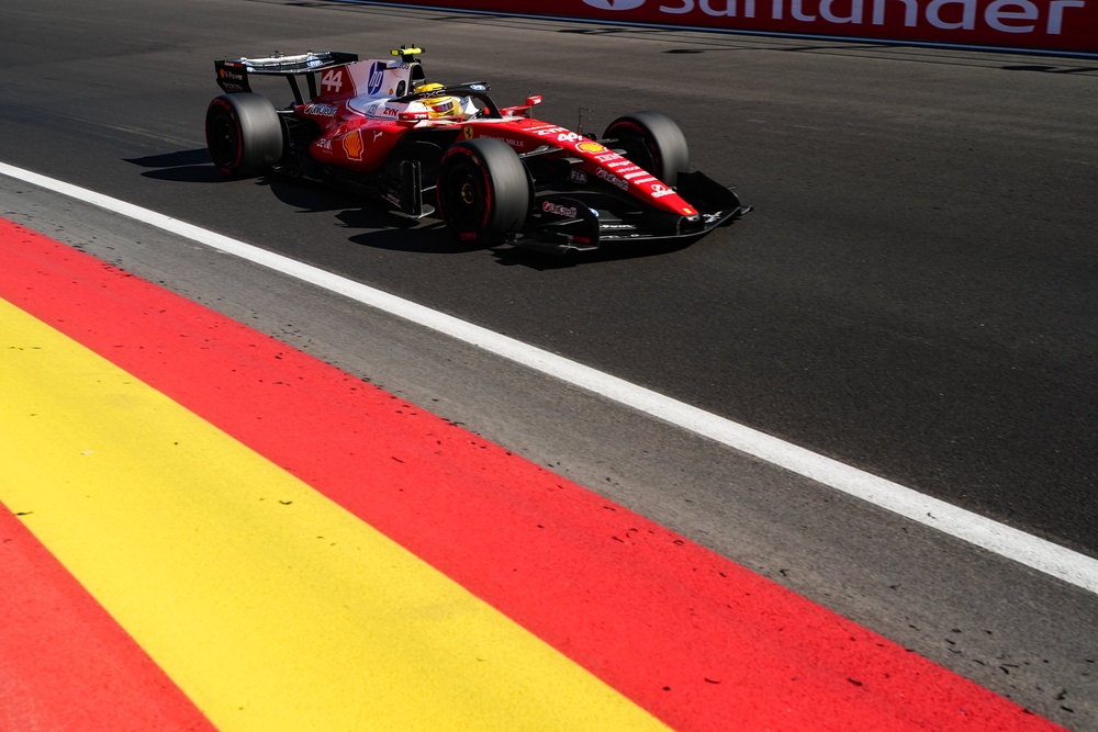 Hamilton was on course to set the fastest lap (David Davies/PA) (PA Wire)