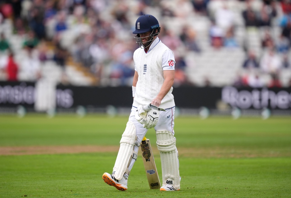 Duckett endured a dismal series (Mike Egerton/PA)